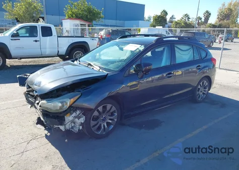 2016 Subaru Impreza 2.0I Sport Premium from USA, damaged, VIN JF1GPAP66G8238088